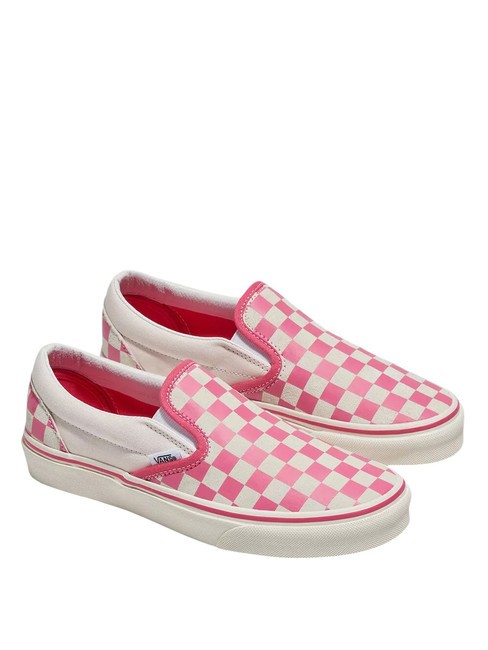 VANS CLASSIC SLIP-ON  Segeltuchschuhe rosa/echtweiß - Schuhe Unisex