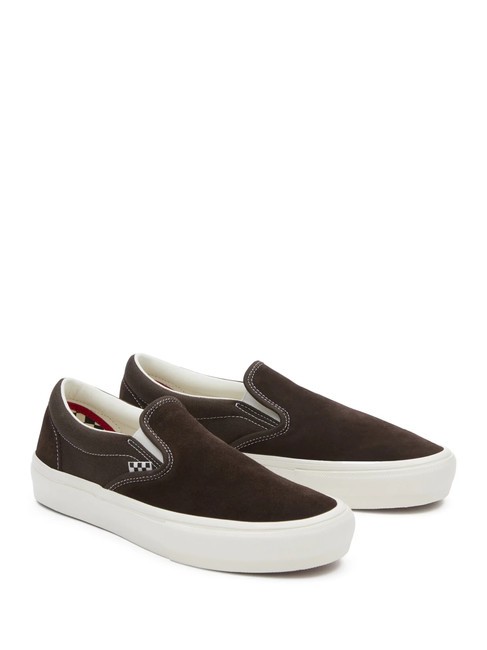 VANS SKATE SLIP-ON Skate-Sneaker schokoladenbraun - Herrenschuhe