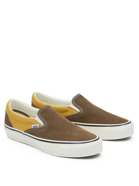 VANS MTE SLIP-ON REISSUE 98 Sneakers aus Leder und Canvas goldener Glanz - Schuhe Unisex