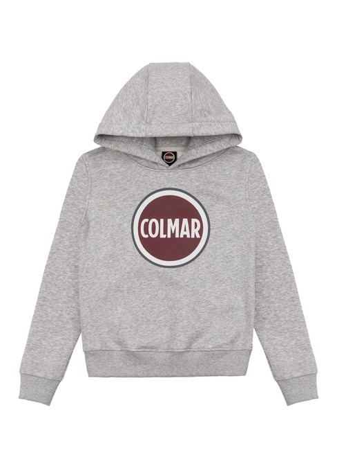 COLMAR MODISH KIDS Kapuzenpullover mit Logo-Print Melangegrau - Sweatshirts Kinder