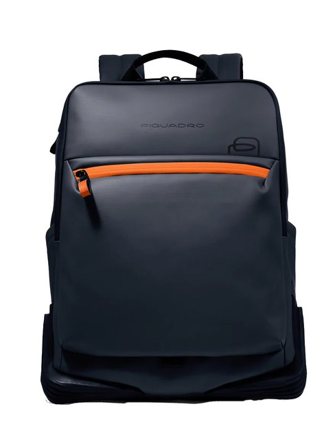 PIQUADRO CORNER SPECIALE GOMMATO  14" PC-Rucksack Blau - PC-Rucksäcke