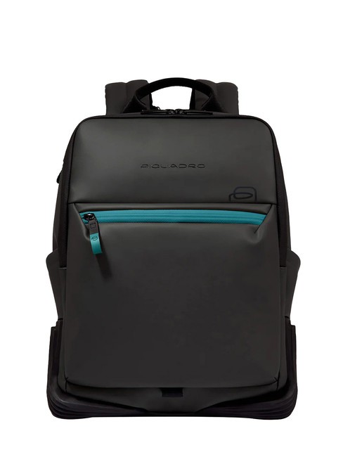 PIQUADRO CORNER SPECIALE GOMMATO  14" PC-Rucksack Schwarz - PC-Rucksäcke