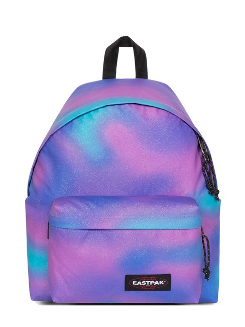 EASTPAK PADDED PAK'R Rucksack aus glitzerndem Stoff glitzernde Unschärfe - Rucksäcke für Schule &amp; Freizeit