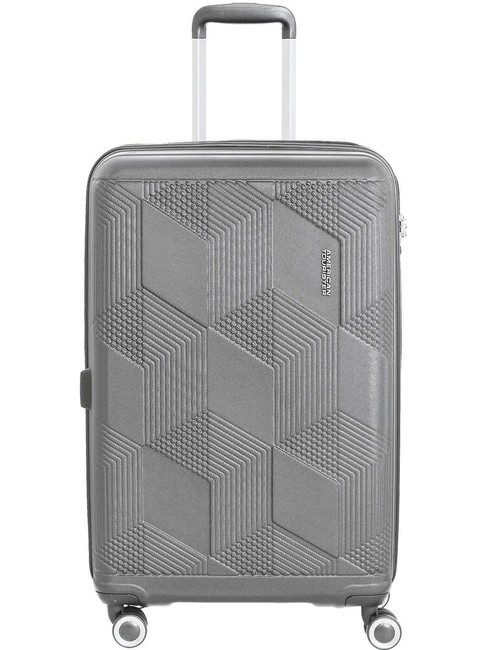 AMERICAN TOURISTER SUNCHASER Großer Trolley SILBER - Harte Trolleys