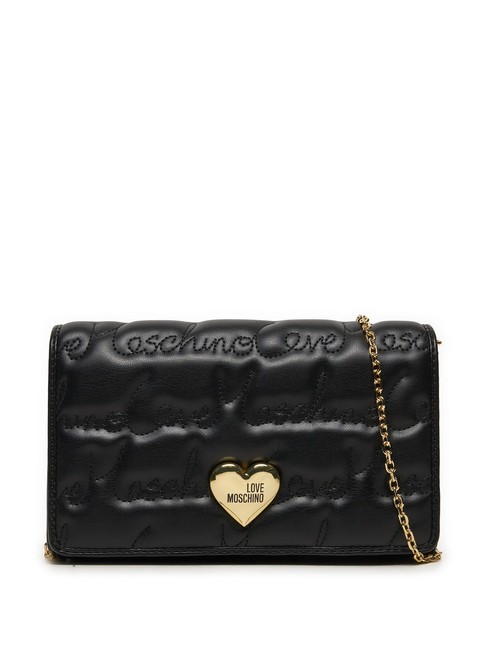 LOVE MOSCHINO GOLDEN HEART  Umhängetasche Schwarz - Damentaschen