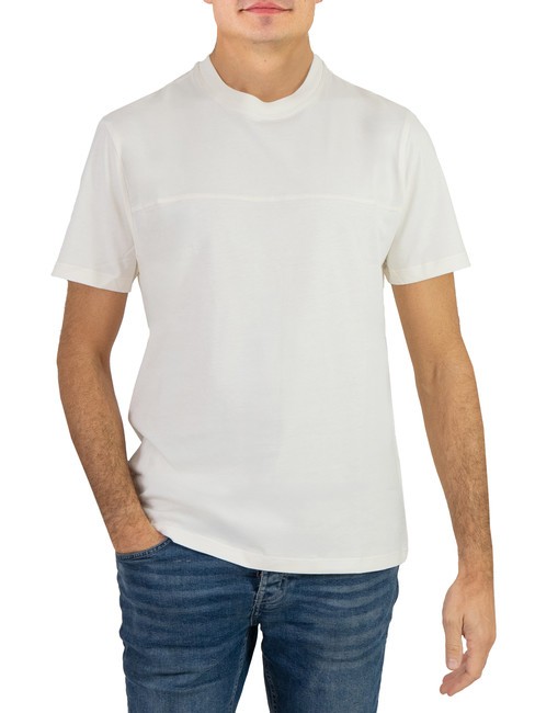 COLMAR MATTE Baumwoll-T-Shirt mit normaler Passform Tofu - Herren-T-Shirts