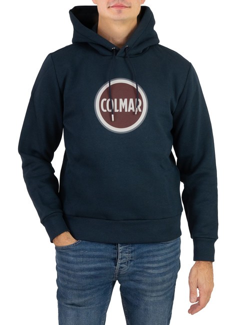 COLMAR MODISH Kapuzen-Sweatshirt mit Logo-Print marineblau - Sweatshirts Herren