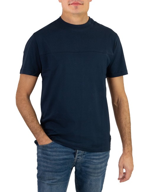 COLMAR MATTE Baumwoll-T-Shirt mit normaler Passform marineblau - Herren-T-Shirts