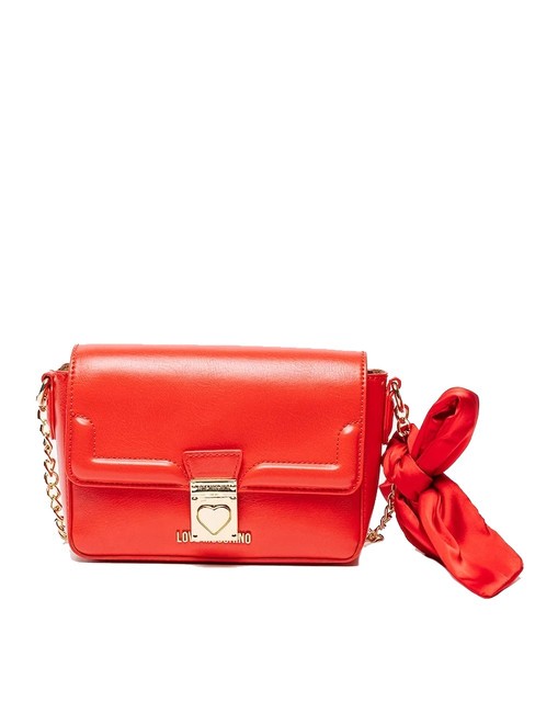 LOVE MOSCHINO FIOCCO Mini-Umhängetasche  ROT - Damentaschen