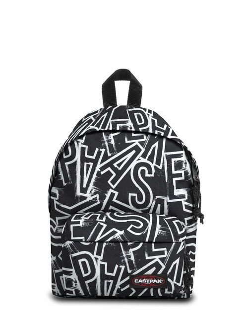 EASTPAK ORBIT Kleiner Rucksack ep-Buchstabenschwarz - Rucksäcke für Schule &amp; Freizeit