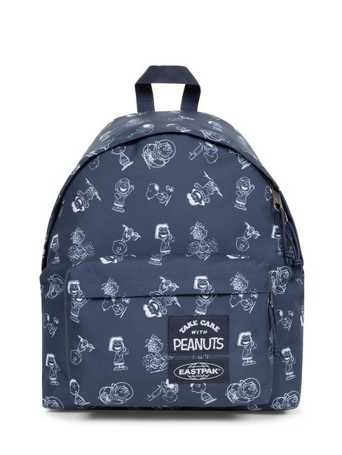 EASTPAK PADDED PAK'R x PEANUTS 13" PC-Rucksack Erdnüsse Marine - Rucksäcke für Schule &amp; Freizeit