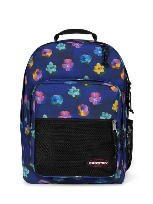 EASTPAK PINZIP Laptop-Rucksack 15 " Blumenunschärfe Marine - Rucksäcke für Schule &amp; Freizeit