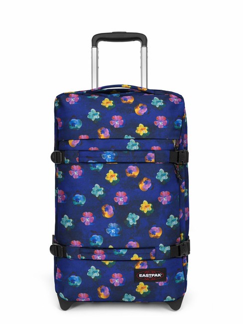 EASTPAK TRANSIT'R S Trolley für Handgepäck Blumenunschärfe Marine - Handgepäck