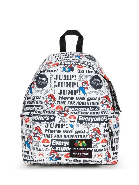 EASTPAK PADDED PAK'R Super Mario Rucksack Mario-Zeitung - Rucksäcke für Schule &amp; Freizeit