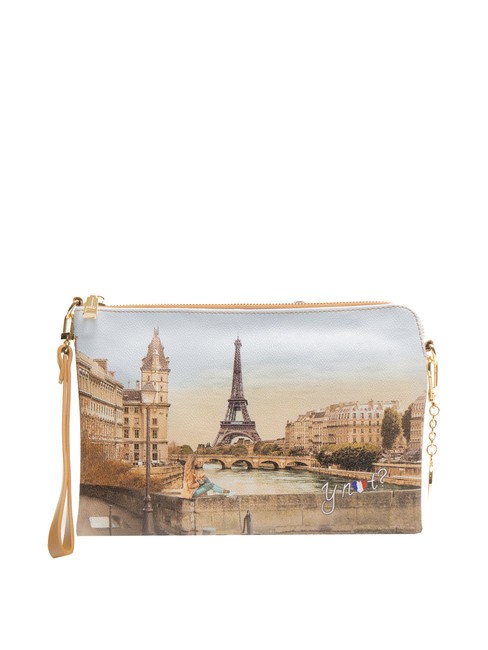 YNOT YESBAG Clutch mit Polyester und Schultergurt Eiffel-Mädchen - Damentaschen