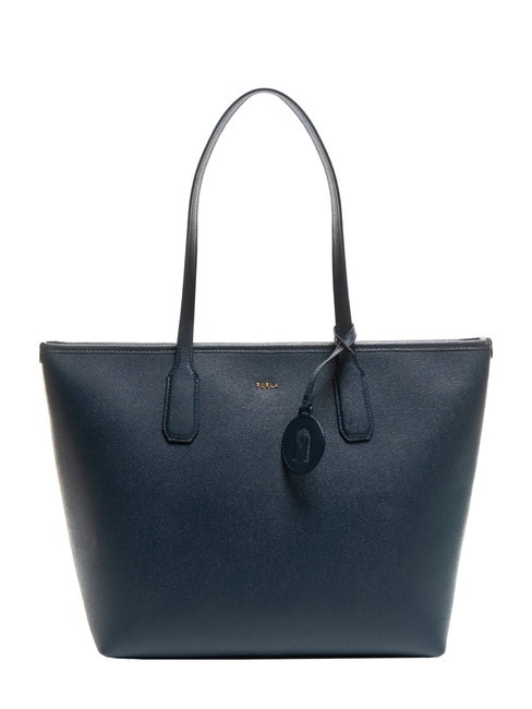 FURLA CLASSIC Shopper-Tasche aus Leder mit Andromeda-Print Raum - Damentaschen