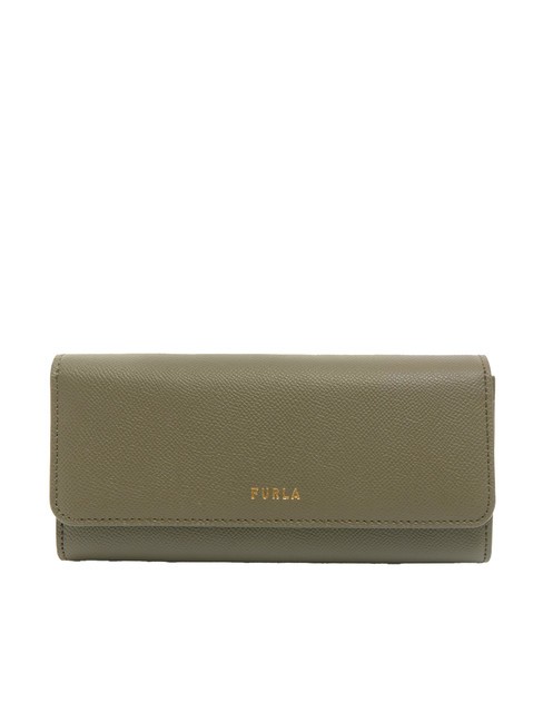 FURLA GARDENIA St androm große Lederbrieftasche Salbei - Brieftaschen Damen