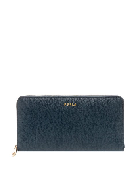 FURLA GARDENIA Große Lederbrieftasche mit umlaufendem Reißverschluss Raum - Brieftaschen Damen