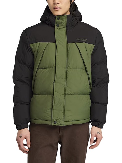 TIMBERLAND PUFFET Wasserabweisende Daunenjacke schwarz/schwarzwaldgrün - Daunenjacken für Herren