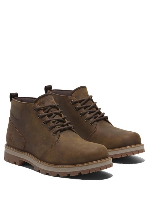 TIMBERLAND BRITTON ROAD  Wasserdichte Lederschuhe Rost voller Maserung - Herrenschuhe