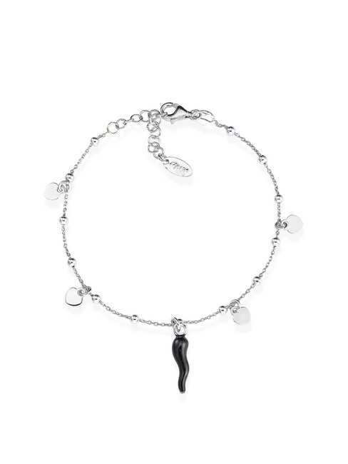 AMEN CORNETTI Silberarmband mit Anhängern Rhodium - Armbänder