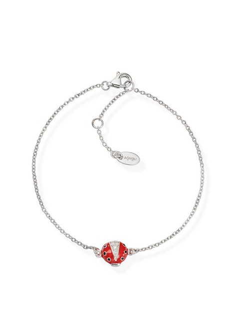 AMEN COCCINELLE Silberarmband mit Marienkäfer Rhodium - Armbänder