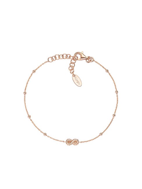 AMEN COCCOLE Silberarmband mit Unendlichkeit Rose - Armbänder