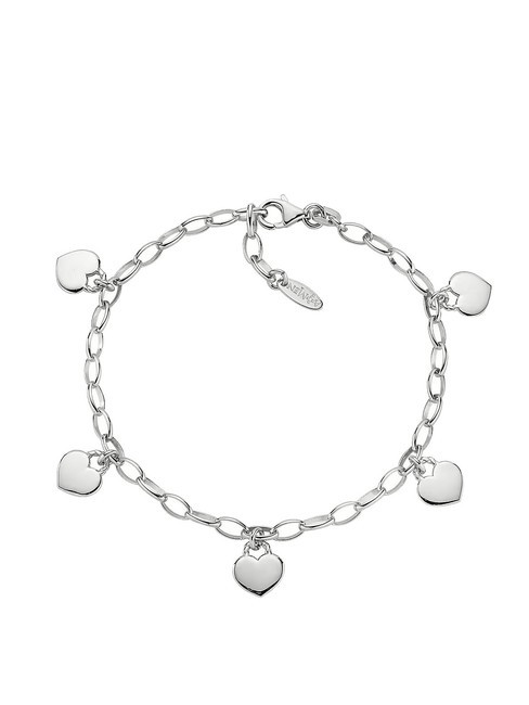 AMEN AMORE Silberarmband mit kleinen Herzen Rhodium - Armbänder