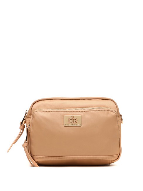 ROCCOBAROCCO GLORIA Kleine Umhängetasche mit Tasche Beige - Damentaschen