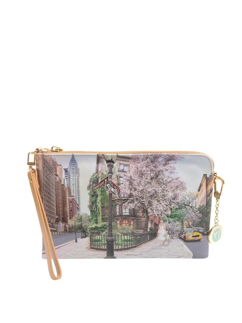 YNOT YESBAG Clutch mit Manschette und Schulterriemen New York Ost - Damentaschen