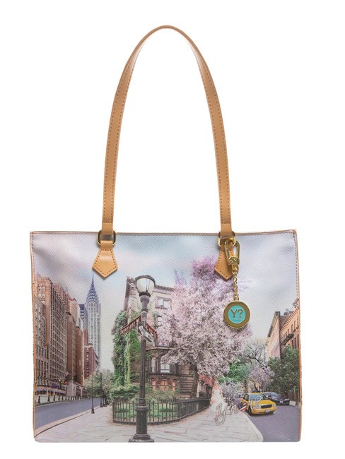 YNOT YESBAG Quadratische Einkaufstasche New York Ost - Damentaschen