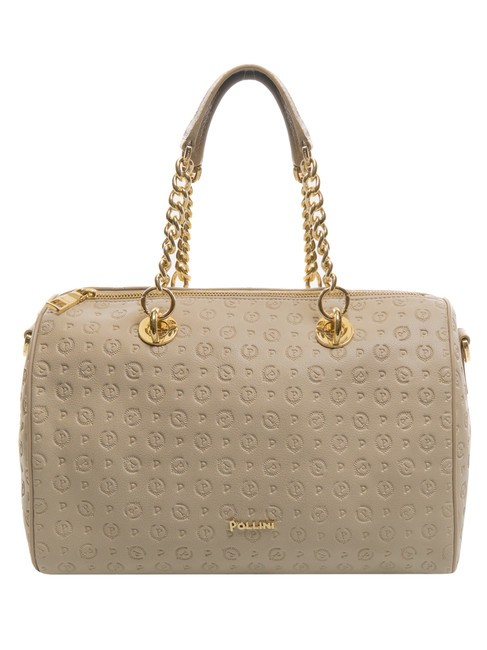 POLLINI Embossed Heritage Handtasche, mit Schultergurt EIS - Damentaschen