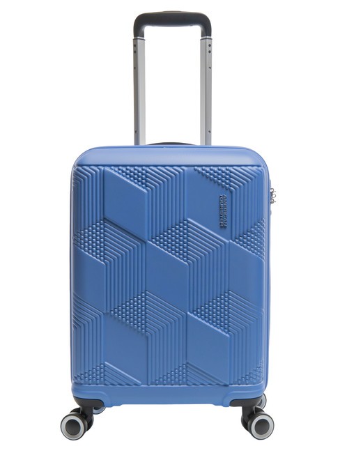 AMERICAN TOURISTER SUNCHASER  Handgepäckwagen ruhiges Blau - Harte Trolleys