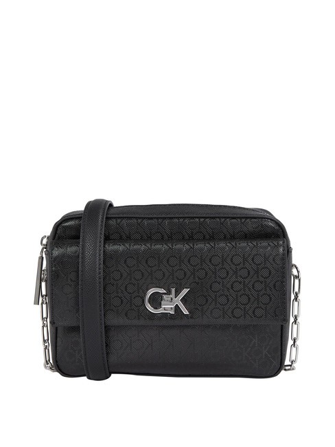 CALVIN KLEIN CK Kameratasche mit Tasche Schwarzmono - Damentaschen