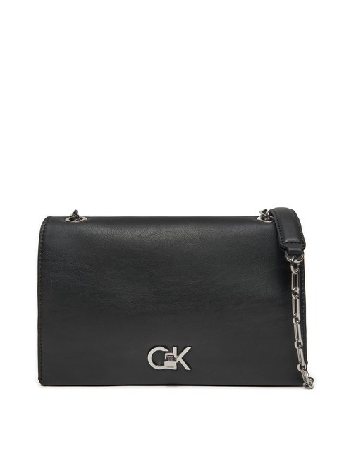 CALVIN KLEIN CK CONV CHAIN Wandelbare Umhängetasche, Umhängetasche pvh schwarz - Damentaschen