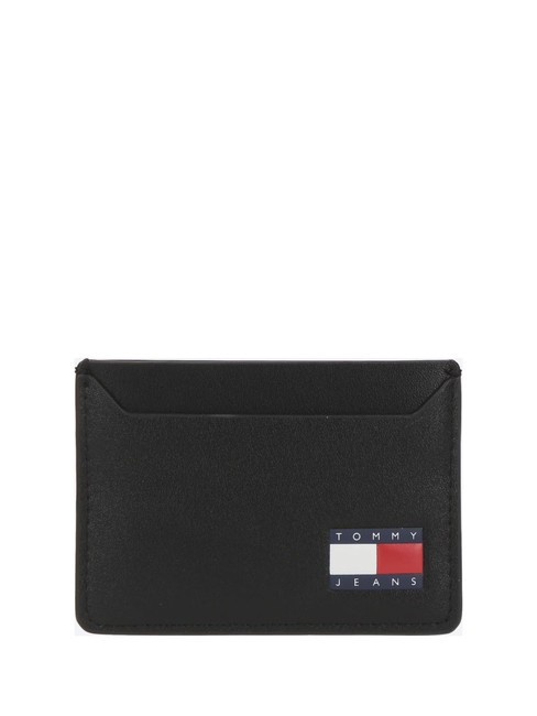 TOMMY HILFIGER TOMMY JEANS Heritage Flacher Kartenhalter Schwarz - Brieftaschen Damen