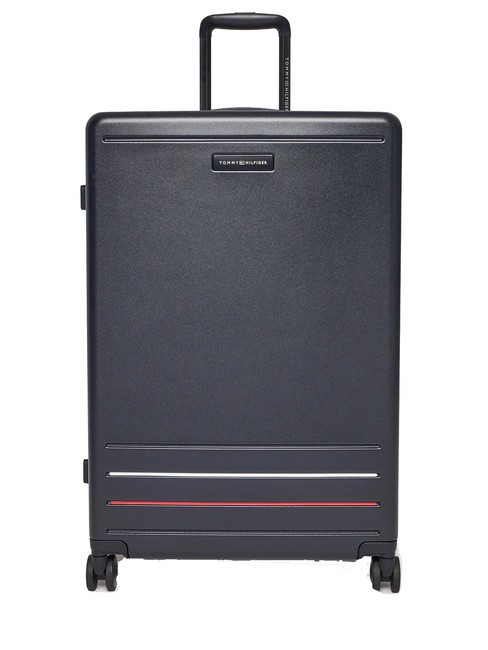 TOMMY HILFIGER TH Großer Trolley Raum blau - Harte Trolleys