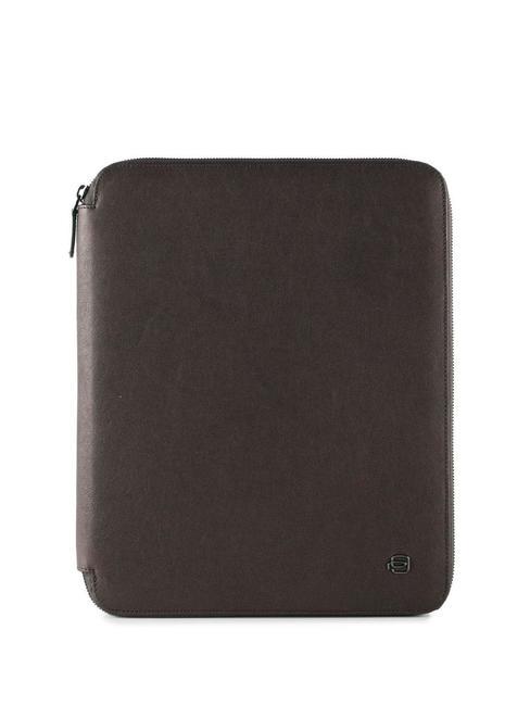 PIQUADRO BLACK SQUARE Leder A4 Klemmbrett MORO - Tablettmappe &amp; Organizer