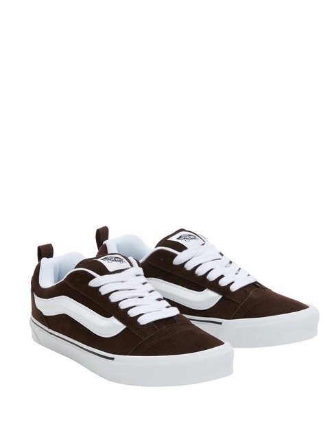 VANS KNU SKOOL Wildleder-Sneaker braun/weiß - Schuhe Unisex