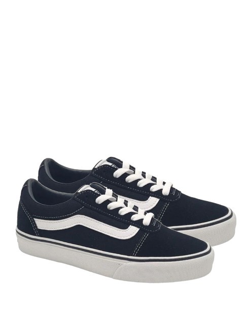 VANS WARD W Canvas-Sneaker schwarz weiß - Damenschuhe