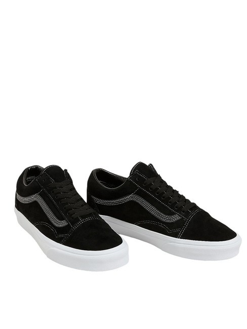 VANS OLD SKOOL Wildleder-Sneaker Schwarz - Schuhe Unisex