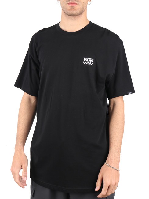 VANS LEFT CHEST LOGO Baumwoll-T-Shirt Schwarz - Herren-T-Shirts