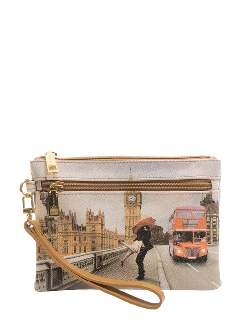 YNOT YESBAG Clutch mit Manschette und Tasche Londoner Liebe - Damentaschen