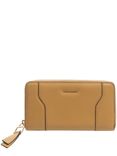 PIQUADRO W99 Ledergeldbörse beige 5 - Brieftaschen Damen