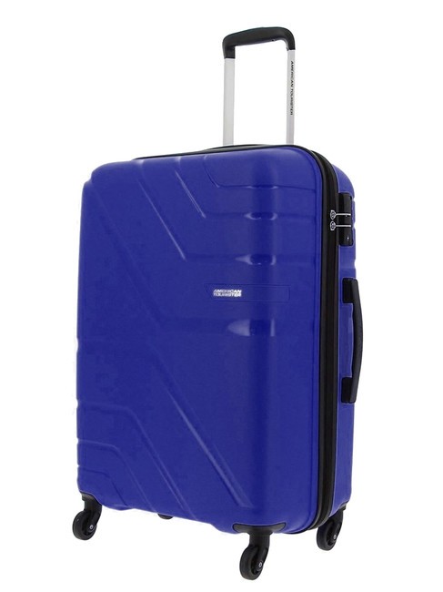 AMERICAN TOURISTER UPLAND Mittelgroßer Trolley NAVY BLAU - Harte Trolleys