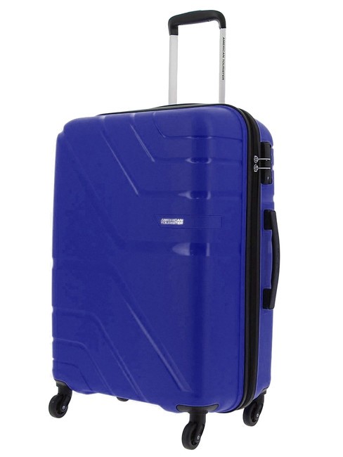 AMERICAN TOURISTER UPLAND Großer Trolley NAVY BLAU - Harte Trolleys