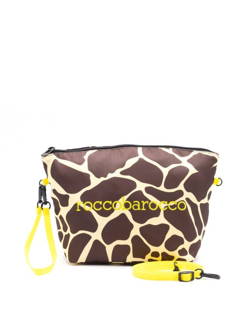 ROCCOBAROCCO BEACH Beauty-Clutch mit Animal-Print Giraffen - Beauty-Case