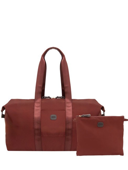 BRIC’S Brustbereich  2 in 1 X-BAG, groß, faltbar Burgund - Reisetaschen