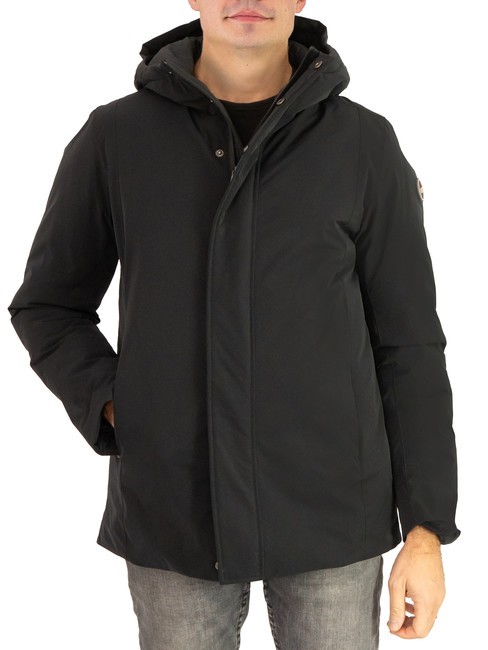 COLMAR ENDURANCE Wattierter Parka mit Kapuze Schwarz - Herrenjacken