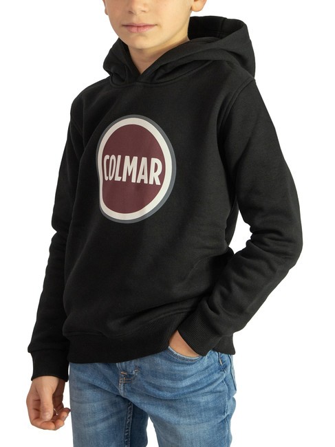 COLMAR MODISH KIDS Kapuzenpullover mit Logo-Print Schwarz - Sweatshirts Kinder